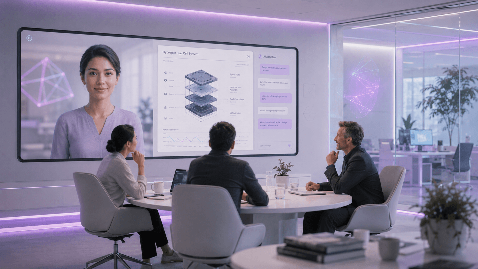 Professional spaces — meetings — enabled by Bravae